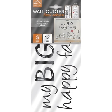 confezione frase adesiva big family