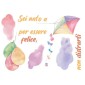 grafica adesivo murale essere felice