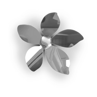 grafica prodotto spring decor silver flower
