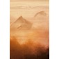Grafica Wood Art Japanese Sunset 3