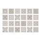 sheet piastrelle adesive effetto sabbia 10x10cm 24pcs