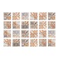 sheet piastrelle adesive moderne 10x10cm 24pcs