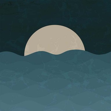 sheet 1 quadro trittico in legno sole e luna