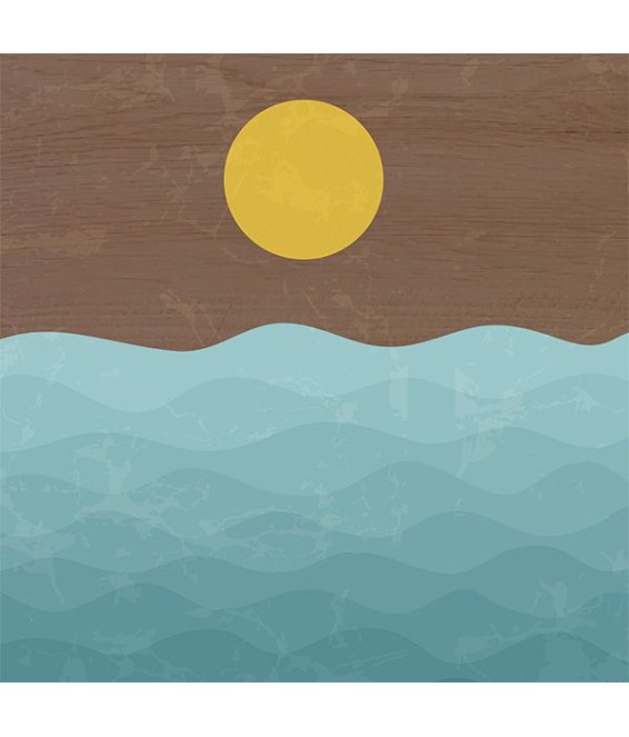 sheet 2 quadro trittico in legno sole e luna