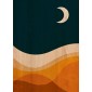 grafica wood art desert night 30x42 cm
