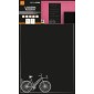 Confezione Lavagna Adesiva Bike 30x50 cm