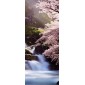 Grafica Rivestimento per Porta Flowering Stream 83x210 cm