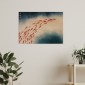 Ambientazione Wood Art Japanese Carps