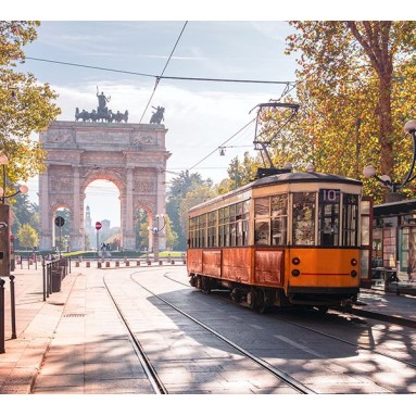 Grafica Fotomurale Milano 312x280 cm