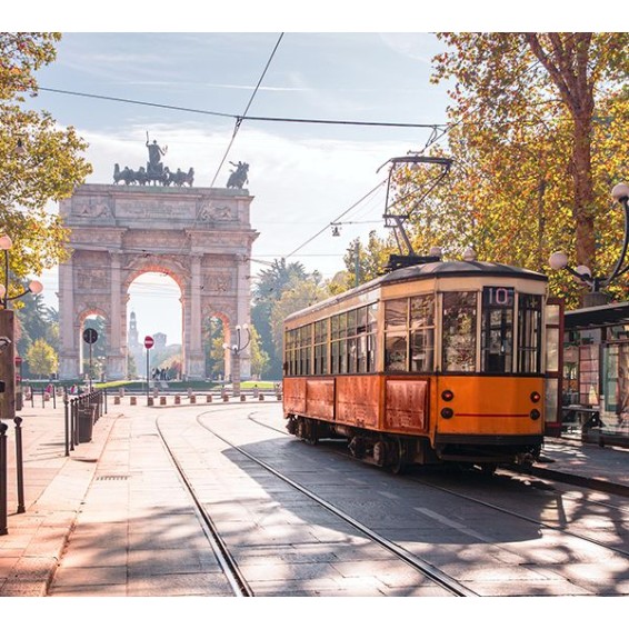 Grafica Fotomurale Milano 312x280 cm