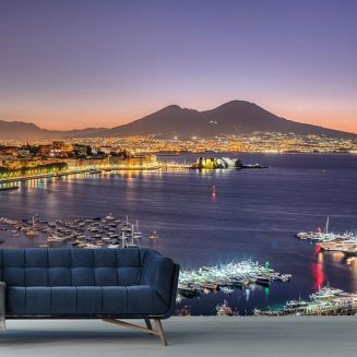 Ambientazione Fotomurale Napoli