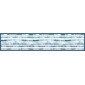 Grafica Passatoia in Vinile Blue Tropical 240x50 cm