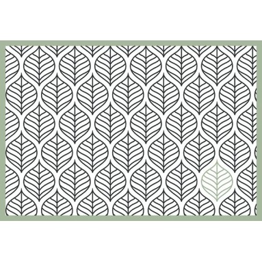Grafica Set di 4 Tovagliette Leaves 