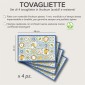 Qualità Set di 4 Tovagliette Lemon