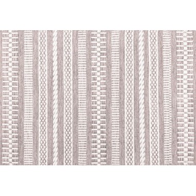 Grafica Set di 4 Tovagliette Tessuto Taupe 