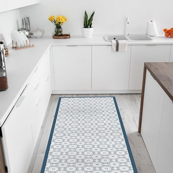 Ambientazione Passatoia in Vinile Azure Venice Style