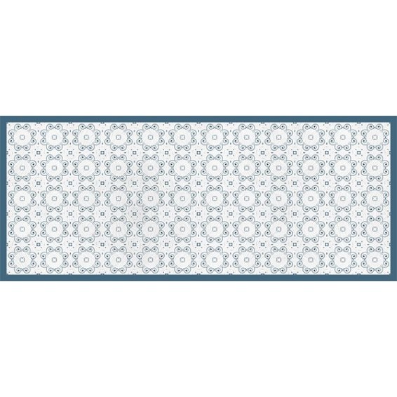 Grafica Passatoia in Vinile Azure Venice Style 120x60 cm