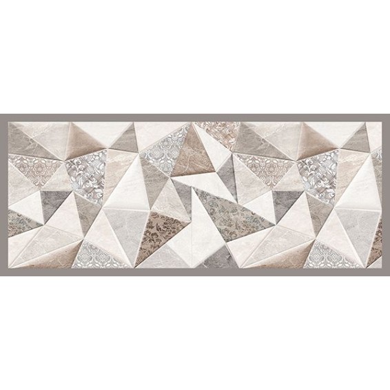 Grafica Passatoia in Vinile Floral Stones 120x50 cm