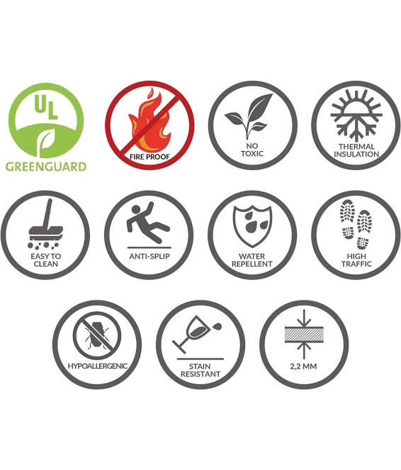 Qualit Passatoia in Vinile Old Colonial Floor