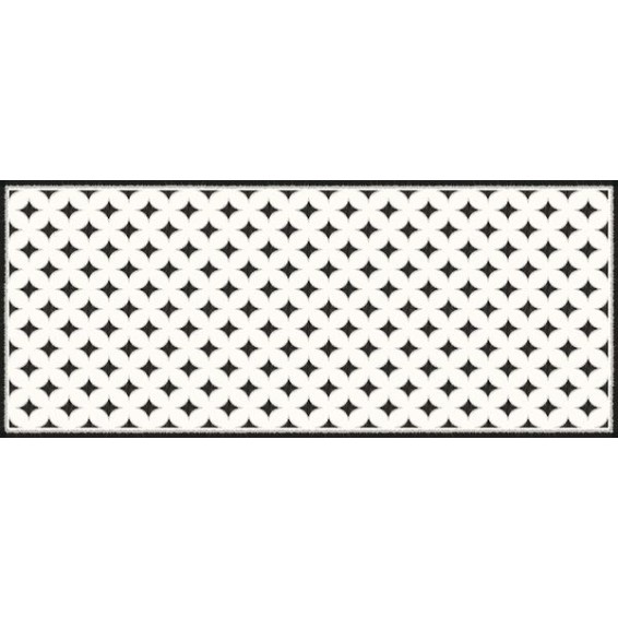 Grafica Passatoia in Vinile Seamless Monochrome 120x50 cm