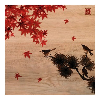 Grafica Wood Art Branch Ink