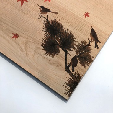 Dettaglio Wood Art Branch Ink