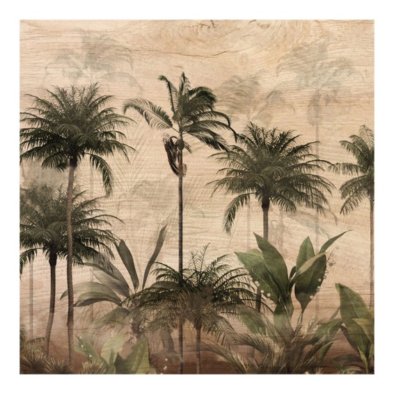 Grafica Wood Art Tropical Forest