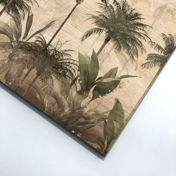Dettaglio Wood Art Tropical Forest