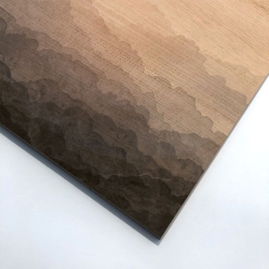 Dettaglio Wood Art Japanese Foggy