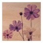 Grafica Wood Art Violet Flower