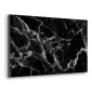 Detail aluminum Backsplash Black Marble