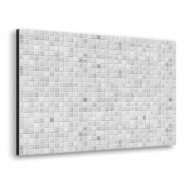 Dettaglio Paraschizzi in Alluminio White Mosaic