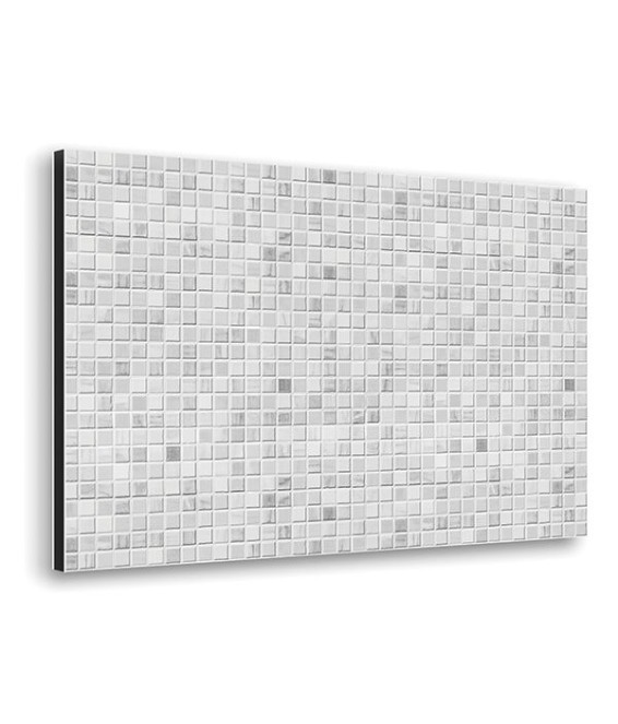 Dettaglio Paraschizzi in Alluminio White Mosaic