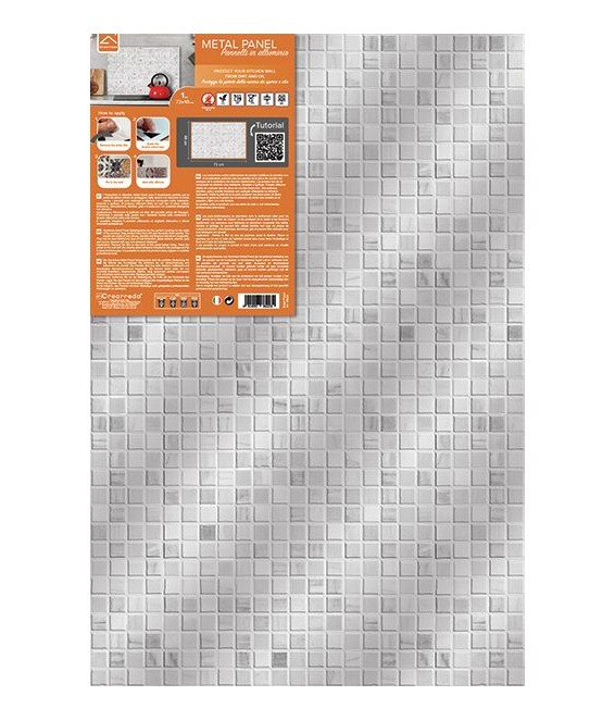 Packshot Paraschizzi in Alluminio White Mosaic