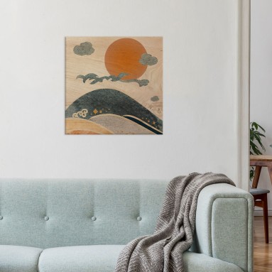 Ambientazione Wood Art Oriental Sea