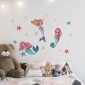 Adesivi in PVC Premium - WA L Flat Mermaids