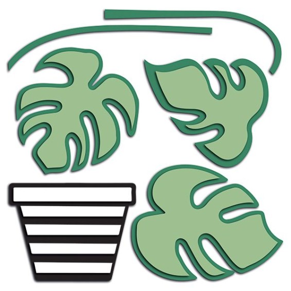  Decorazione 3D per pareti - Decorazioni 3D - Plant