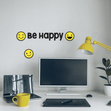 Decorazione adesiva in Foam 4mm - Decorazioni 3D - Be Happy