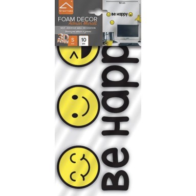 Decorazioni 3D - Be Happy