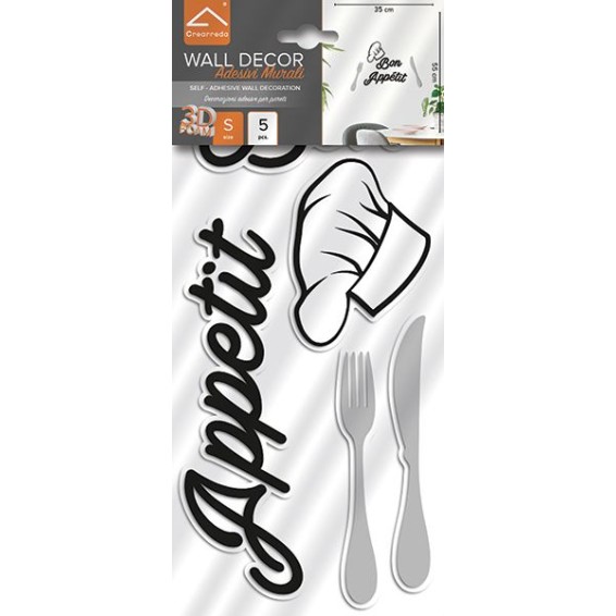 Decorazioni 3D - Bon Appetit