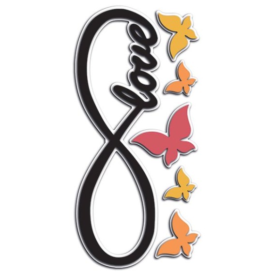  Decorazione 3D per pareti - Decorazioni 3D - Infinity