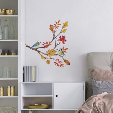Adesivi in PVC Premium - Adesivo Murale - Autumn Branch