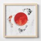Quadro Plexiglas con cornice MDF - 3DArt - Japanese Carp