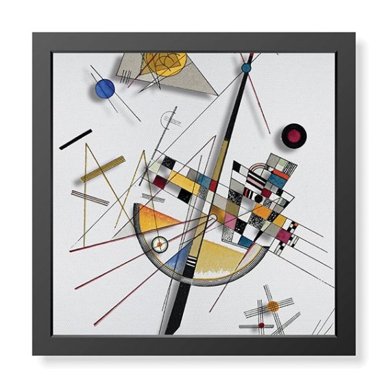 Quadro Plexiglas con cornice MDF - 3DArt - Kandinsky Composition