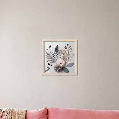  Effetti trasparenti moderni - 3DArt - Blue DryFlowers