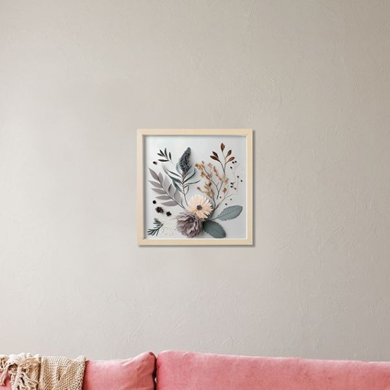  Effetti trasparenti moderni - 3DArt - Blue DryFlowers