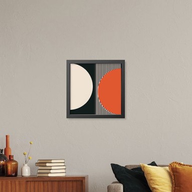  Effetti trasparenti moderni - 3DArt - Red Minimal