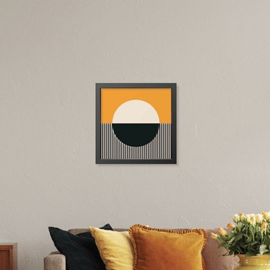  Effetti trasparenti moderni - 3DArt - Orange Minimal