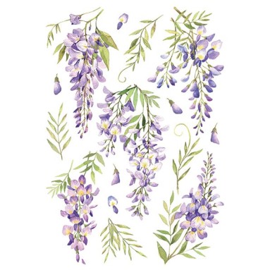  Decorazione adesiva per pareti - Adesivo Murale - Wisteria