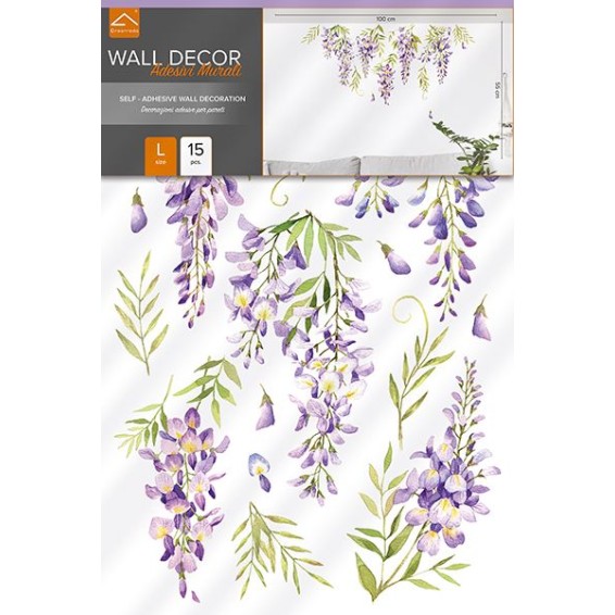 Adesivo Murale - Wisteria